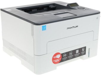 Принтер Pantum P3300DN (A4, ч/б, 33 стр/мин, дуплекс, USB, LAN) белый
