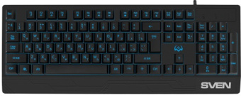 Клавиатура проводная SVEN KB-G8300 RGB Led Black