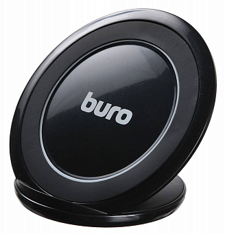 Беспроводное зарядное устройство Buro QF2 QC3.0 Black