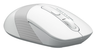 Мышь беспроводная A4Tech Fstyler FG10S 2000dpi бесшумная Grey-White