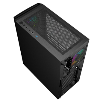 Корпус Powercase Mistral Evo Air ARGB ATX Bllack