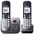 Радиотелефон Panasonic DECT KX-TG 6822 RUM (АОН, +доп.трубка, автоответчик, спикерфон, полифония, серый металлик)