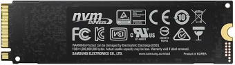 Накопитель SSD M.2 1Tb Samsung 970 EVO Plus (PCI-E 3.0 x4, 3500/3300 Мбайт/сек)