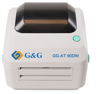 Термопринтер G&G GG-AT 90DW  4"/108 mm, 203 dpi, USB, серый
