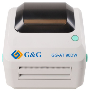 Термопринтер G&G GG-AT 90DW  4"/108 mm, 203 dpi, USB, серый