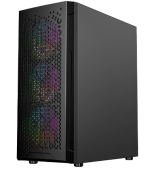 Корпус Powercase Mistral Evo Air ARGB ATX Bllack
