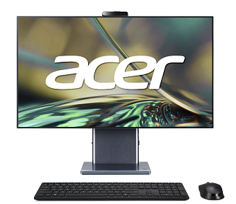 Моноблок Acer Aspire S27-1755 i7 1260P/16G/512 SSD/Intel Iris Xe/27"WQHD/DOS/Grey