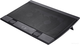 Подставка для ноутбука 17" Deepcool WIND PAL FS (2 вентилятора, 21дБ, 2*USB) Black