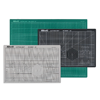 Коврик для резки Kw-Trio 9Z202 A2 600x450мм зеленый