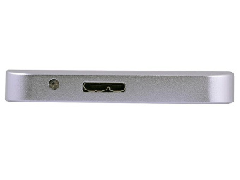 Внешний контейнер USB3.0 -> SATA 2.5", AgeStar 3UB2O1, алюминий, серебристый