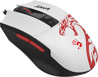 Мышь проводная A4Tech Bloody L65 MAX 12000dpi White