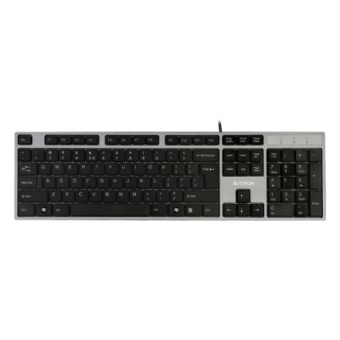 Клавиатура проводная A4 Tech KD-300 X-Slim USB grey