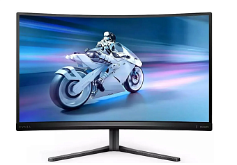Монитор 27" PHILIPS 27M2C5500W (VA 2560x1440 1ms 240Hz DP HDMI) Black