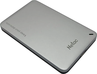 Внешний контейнер USB3.0 -> SATA 2.5", NETAC WH12, серебристый