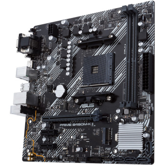 Материнская плата Socket AM4 ASUS PRIME B450M-K II (B450) 2*DDR4 2*PCI-Ex1 1*PCI-Ex16 SATA M.2 VGA DVI HDMI mATX