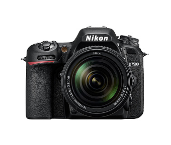 Цифровая фотокамера Nikon D7500 18-140 VR Kit Black