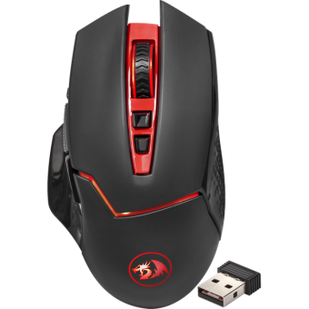 Мышь беспроводная Redragon Mirage 4800dpi Black