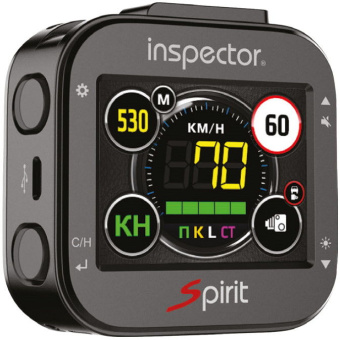Радар-детектор Inspector SPIRIT AIR GPS, Сигнатурный, черный