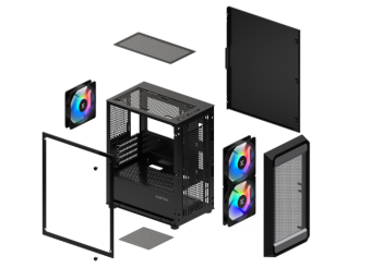 Корпус XASTRA A303M FRGB mATX Bllack