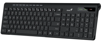 Клавиатура беспроводная Genius SlimStar 7230 Black