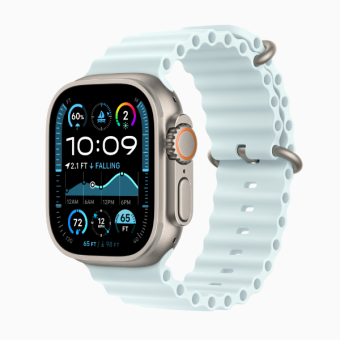 Смарт-часы Apple Watch Ultra 2 2024 49mm Natural Ocean Band Ice Blue