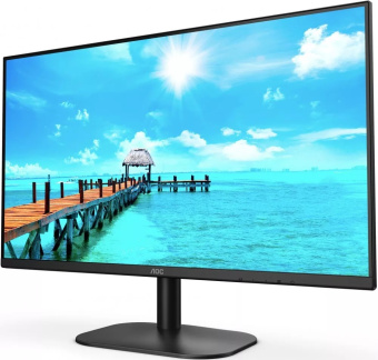 Монитор 23.8" AOC 24B2XHM2 (VA 1920x1080  4ms 75Hz VGA HDMI) Black