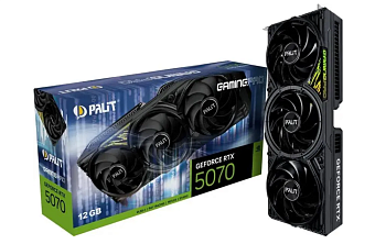 Видеокарта 12Gb Palit RTX5070 GAMINGPRO (RTX5070) GDDR7 HDMI DP