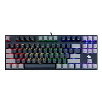 Клавиатура проводная Gembird KB-G600-1 Rainbow Black