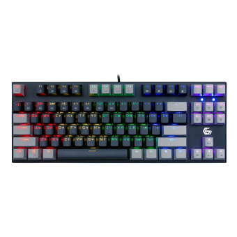 Клавиатура проводная Gembird KB-G600-1 Rainbow Black