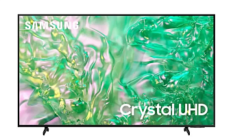 Телевизор 50" Samsung Series 8 2024 LED DU8000 4K Ultra HD Black