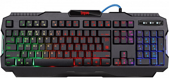 Клавиатура проводная Defender Legion GK-010DL RGB Led Black