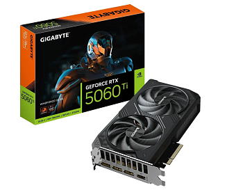 Видеокарта 8Gb Gigabyte GV-N506TWF2OC-8GD (RTX5060Ti) GDDR7 HDMI DP