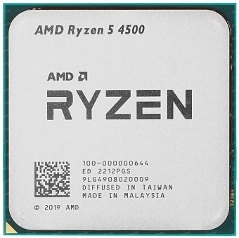 Процессор Socket-AM4 AMD Ryzen 5 4500 (3.6/8Mb/65W/6C12T) OEM