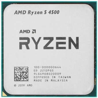 Процессор Socket-AM4 AMD Ryzen 5 4500 (3.6/8Mb/65W/6C12T) OEM