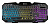 Клавиатура проводная Oklick 700G DYNASTY Rainbow Led 1.6m Black