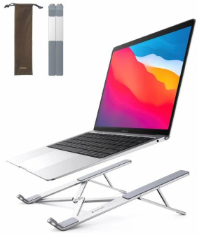 Подставка для ноутбука 17" UGREEN LP451 (40289) Foldable Laptop Stand Silver