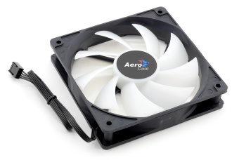 Вентилятор для корпуса 120mm Aerocool Frost 12 PWM RGB 4P (4pin, 120х120х25мм, 18.2-27.5 дБ, 500-1500об/мин, подстветка)