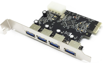 Контроллер PCI-E ASIA VIA VL805 (4*USB3.0_ port)