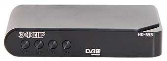Тюнер TV Сигнал Эфир HD-555 DVB-T2, черный