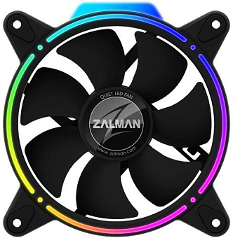 Вентилятор для корпуса 120mm Zalman ZM-RFD120 RGB (120x120x25мм, 1500об/мин, 25дБ)
