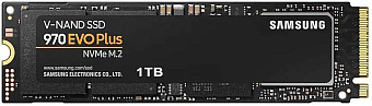 Накопитель SSD M.2 1Tb Samsung 970 EVO Plus (PCI-E 3.0 x4, 3500/3300 Мбайт/сек)