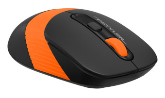 Мышь беспроводная A4Tech Fstyler FG10S 2000dpi бесшумная Black-Orange