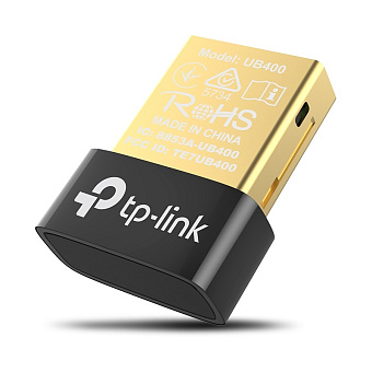 Адаптер Bluetooth TP-Link UB400 USB2.0, 10м, черный