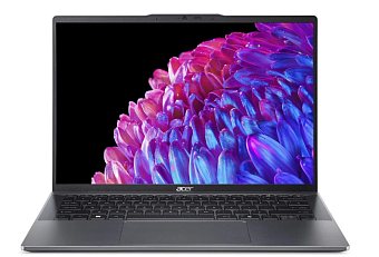 Ноутбук Acer Swift Go 14 SFG14-63-R57X Ryzen 7 8845HS/16G DDR4/1Tb SSD/Radeon HD/14"OLED 2.8k/Win11/Grey