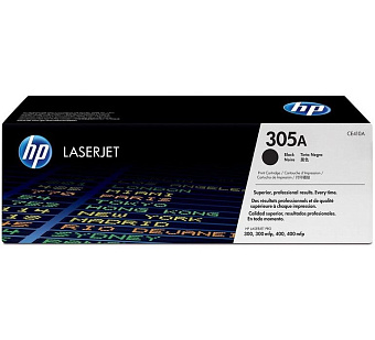 Картридж лазерный HP 305A (CE410A) для HP M351/M451/MFP M375/MFP M475, 2200 стр., черный