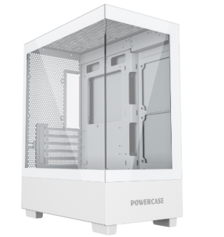 Корпус Powercase Vision Micro M mATX White