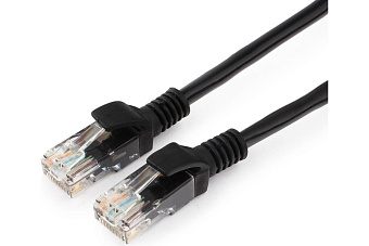 Кабель патч-корд Patch cord кат.5e  7.5м, Cablexpert, многожильный, чёрный