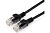 Кабель патч-корд Patch cord кат.5e  7.5м, Cablexpert, многожильный, чёрный