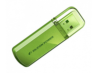 Флешка 32Gb Silicon Power Helios 101 USB green