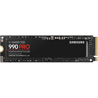 Накопитель SSD M.2 4Tb Samsung 990 PRO (PCI-E 4.0 x4, 7450/6900 Мбайт/сек)